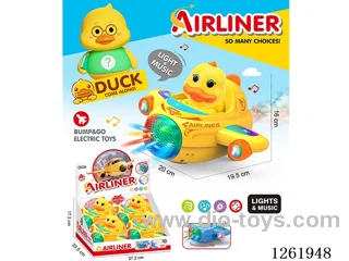 B/O universal airplane 4PCS W L/M not included battery