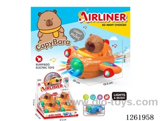 B/O universal airplane 4PCS W L/M not included battery