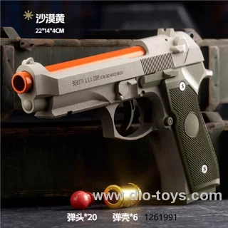 Competitive model 92 pistol with continuous firing and ejection (alloy barrel)  in mail box