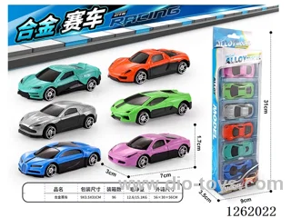 1:64 Free Wheel Alloy Car