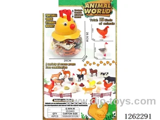 10PCS animals