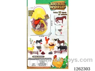 10PCS animals