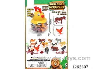 12PCS animals