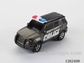Build-Your-Own Solar-Powered Police Car/Off-Road Vehicle (2 Styles)