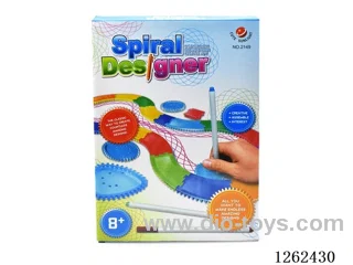 Floral Curve Ruler - 28 Components + 3 Pens