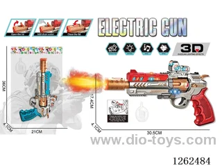 B/O gun W L/M/spray not included battery