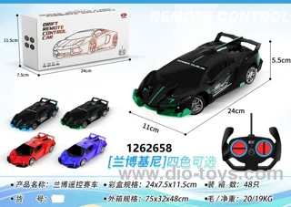 RC 1:18 4CH Racing car in color box( battery included)