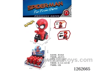 Spider-Man Pressure Car 12PCS