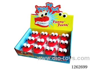 Wind-up Teeth Toys 12PCS