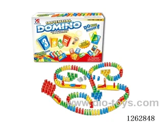 Transportation English Domino Slingshot Set