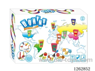 Domino Flag Arch Bridge Set 60PCS