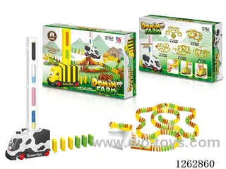 Electric Domino Cow Cart + Pedal Set 100PCS