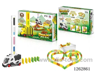 Electric Domino Cow Cart + Lift Set 100PCS