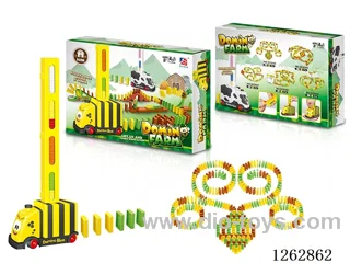 Electric Domino Bee Car 200PCS