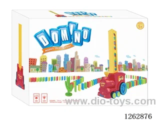 Electric Train Domino Set 100PCS