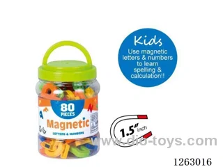 Magnetic letters and numbers (1.5-inch, 80PCS)