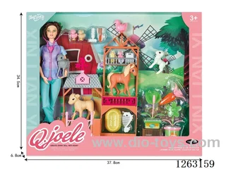 11.5-inch joint doll set