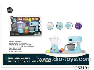 electric mixer+electric juicer (with lights)