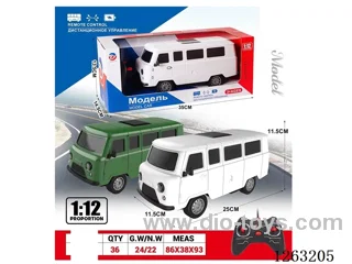 1: 12 4ch RC car with light not included battery 2 colors