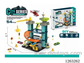 Railway Parking Lot Set