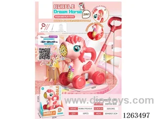 Bubble toys with light included battery