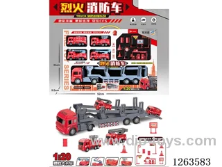 Inertia Tractor-Trailer Transport (Fire Edition)