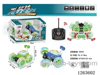Charging Remote-Controlled Tumbling Car