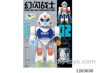 Dancing Sound & Light Projectile Robot