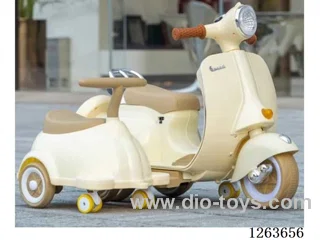 Dual-drive children's vehicle