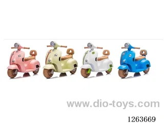 Single-drive children's vehicle
