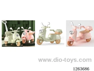 Single-drive children's vehicle