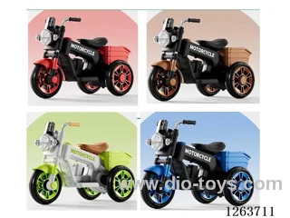 Single-drive children's vehicle