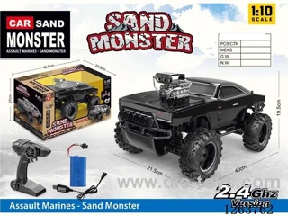 1:10 4WD RC car included battery