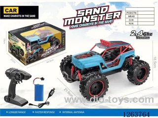 2.4G RC car included battery