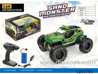 2.4G RC car included battery