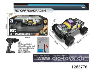 1:14 RC car included battery