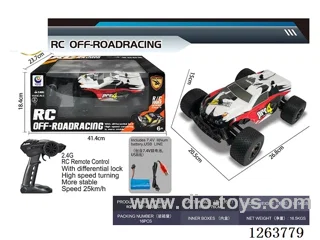 1:14 RC car included battery