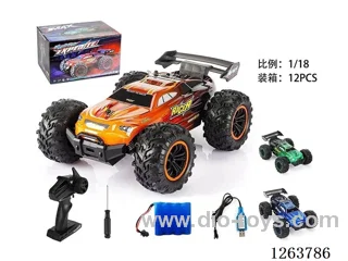 1:18 RC car included battery