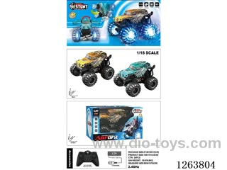 1:18 2.4G RC stunt car W L/M included battery
