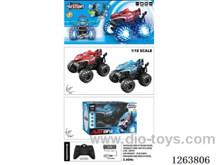 1:18 2.4G RC stunt car W L/M included battery