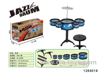 small size drum sets in color box