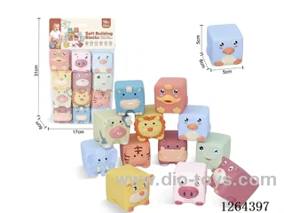 Soft Rubber Animal 12PCS