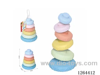 Soft Rubber Jenga 6PCS