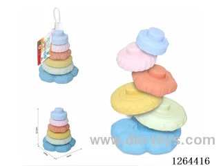 Soft Rubber Jenga 6PCS