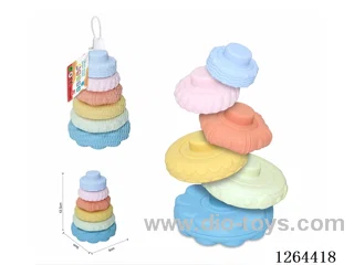 Soft Rubber Jenga 6PCS