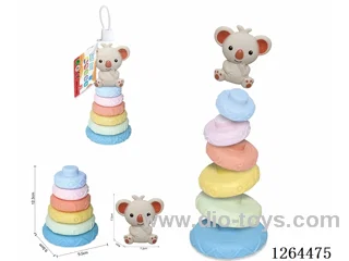 Soft Rubber Stacking Game (Koala) 7PCS