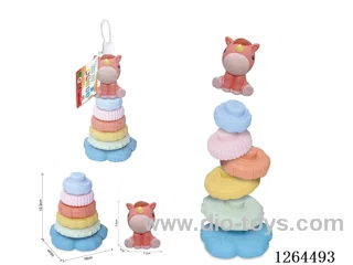 Soft Rubber Stacking Game (Unicorn) 7PCS