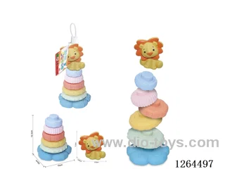Soft Rubber Stacking Game (Lion) 7PCS
