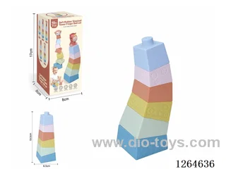 Stackable Tower Finger Puppets Forest Animals 6PCS