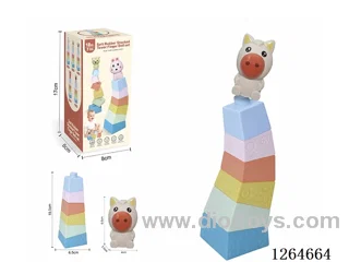 Stacking Tower Finger Puppets Farm Animals (Horse) 7PCS